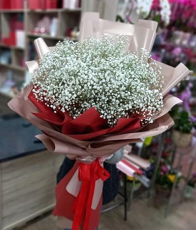 Букет цветов из: Гипсофила в Кубинке