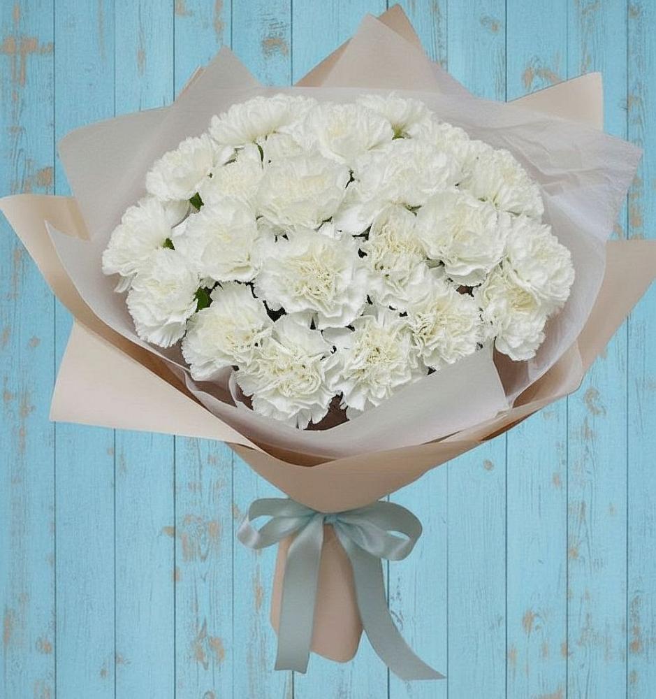 Букет цветов из: Гвоздики в Кубинке