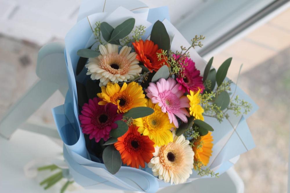 Букет цветов из: Герберы в Кубинке