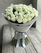 Букет 35 Белых роз в Кубинке
