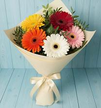 Букет цветов из:  Герберы в Кубинке