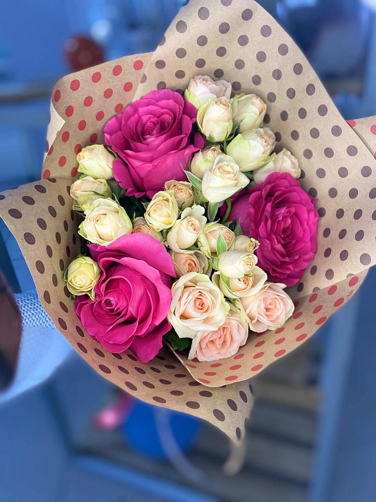 Букет цветов из: Розы в Кубинке