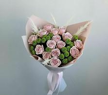 Букет цветов из:  Розы и Хризантемы в Кубинке