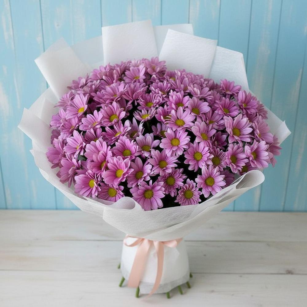Букет цветов из: Хризантемы в Кубинке