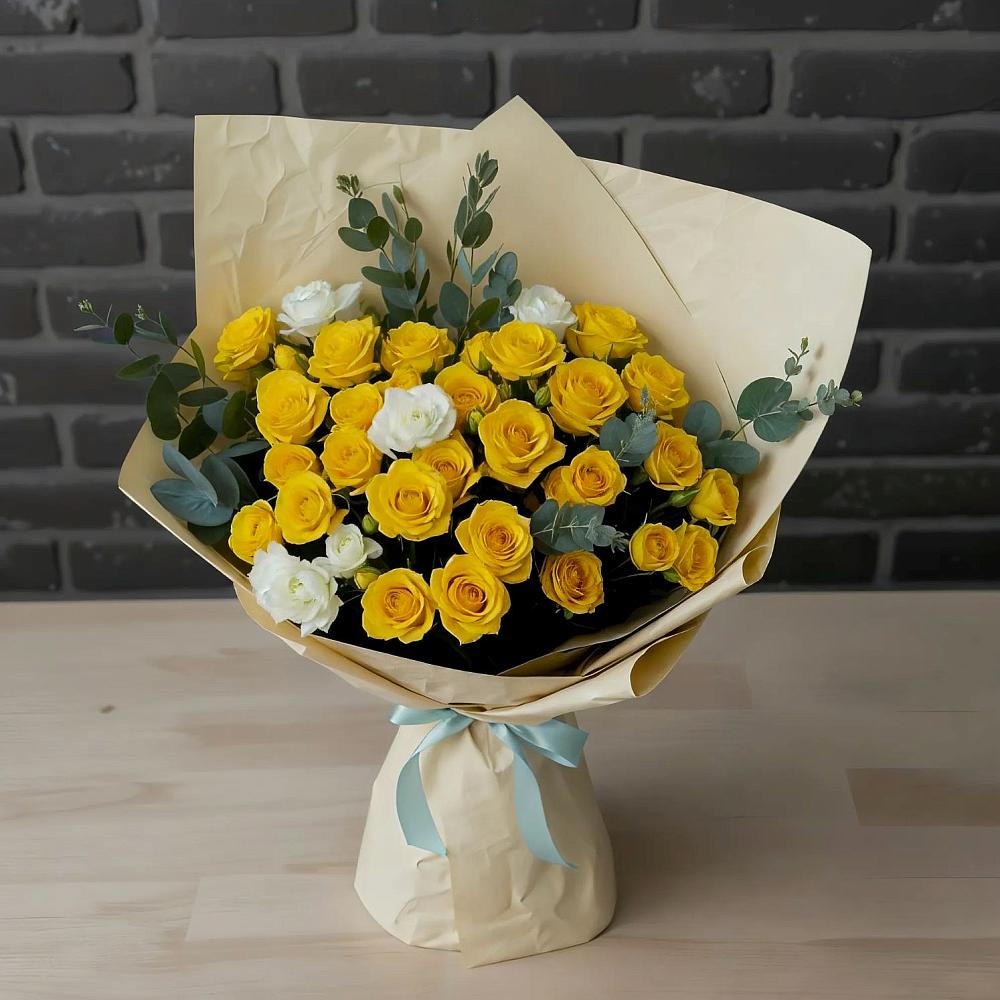 Букет цветов из: Розы в Кубинке