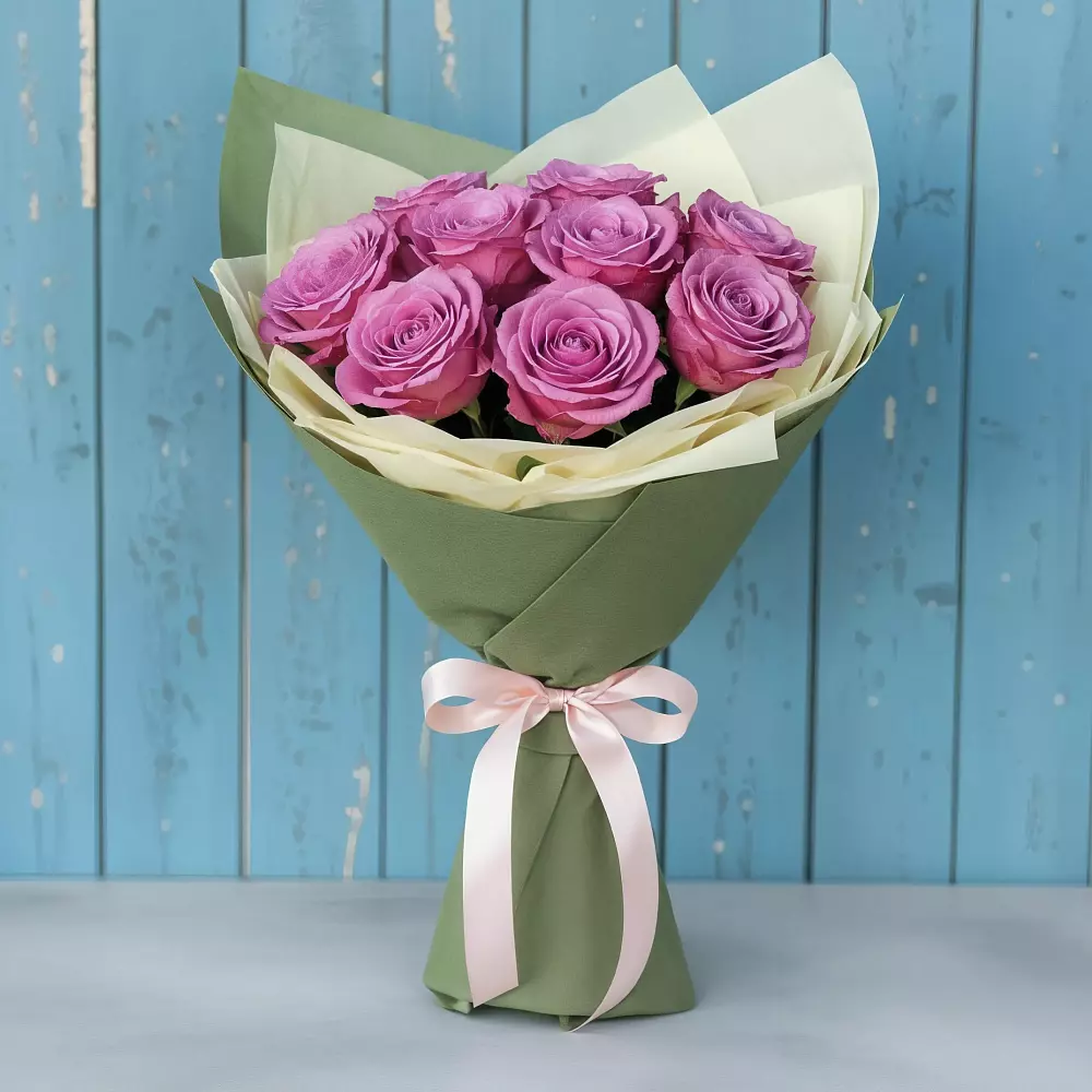 Букет Розы Фёрст Леди в Кубинке