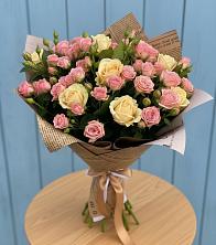 Букет цветов из:  Розы в Кубинке