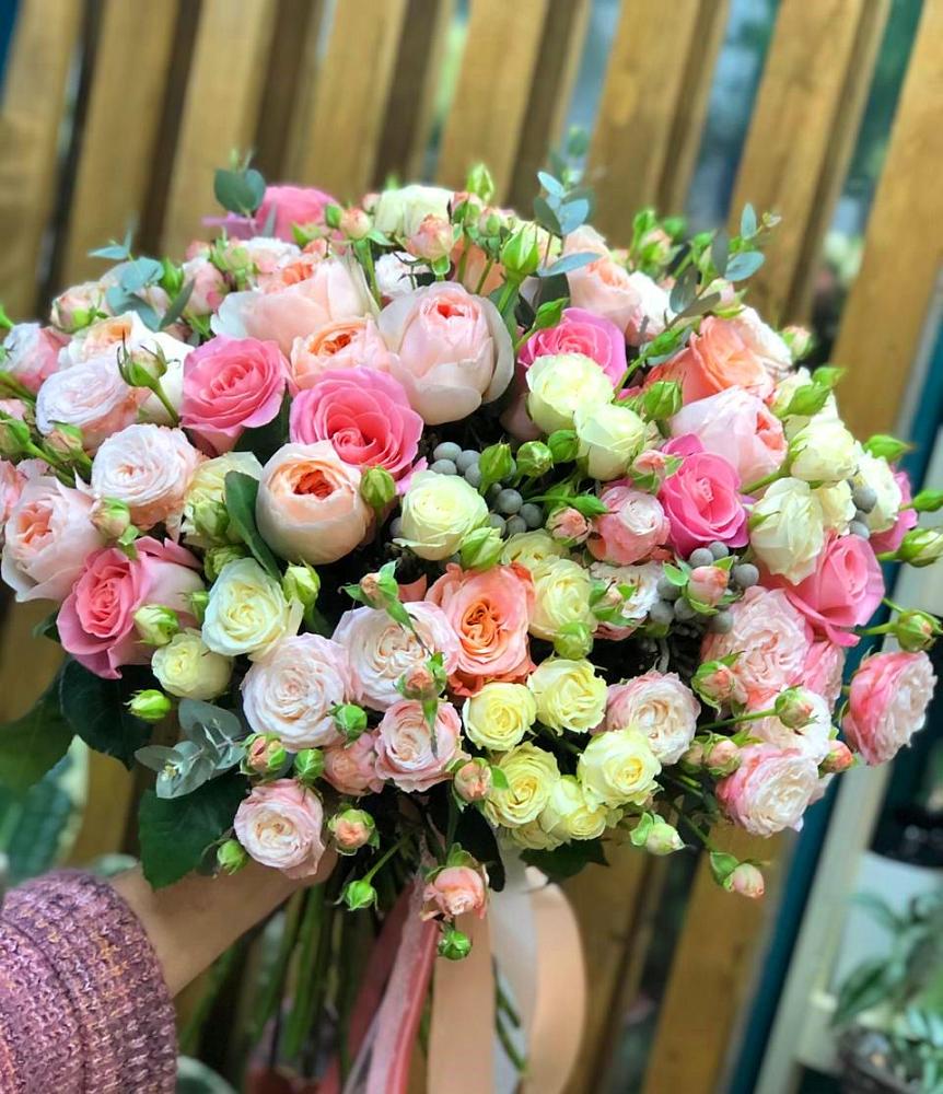 Букет цветов из: Розы в Кубинке