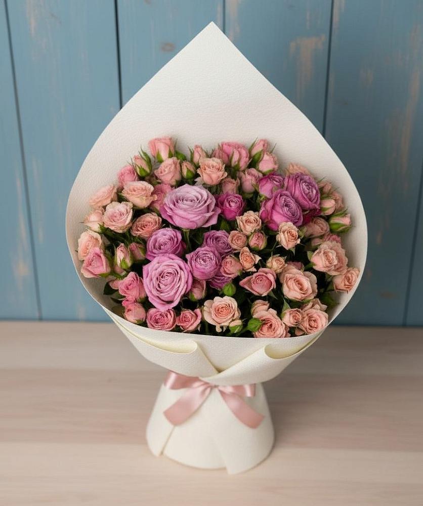 Букет цветов из: Розы в Кубинке