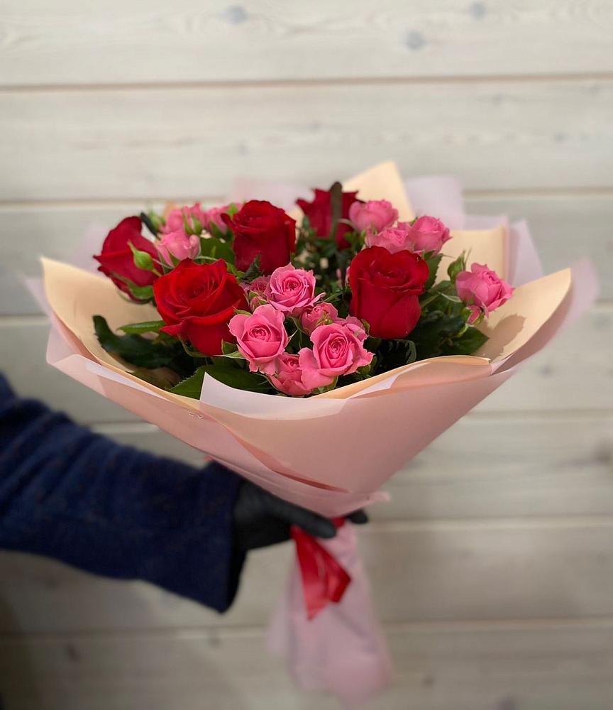 Букет цветов из: Розы в Кубинке