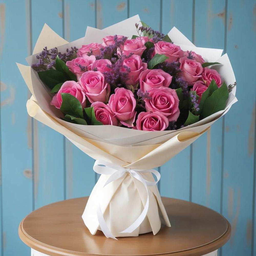 Букет цветов из: Розы в Кубинке